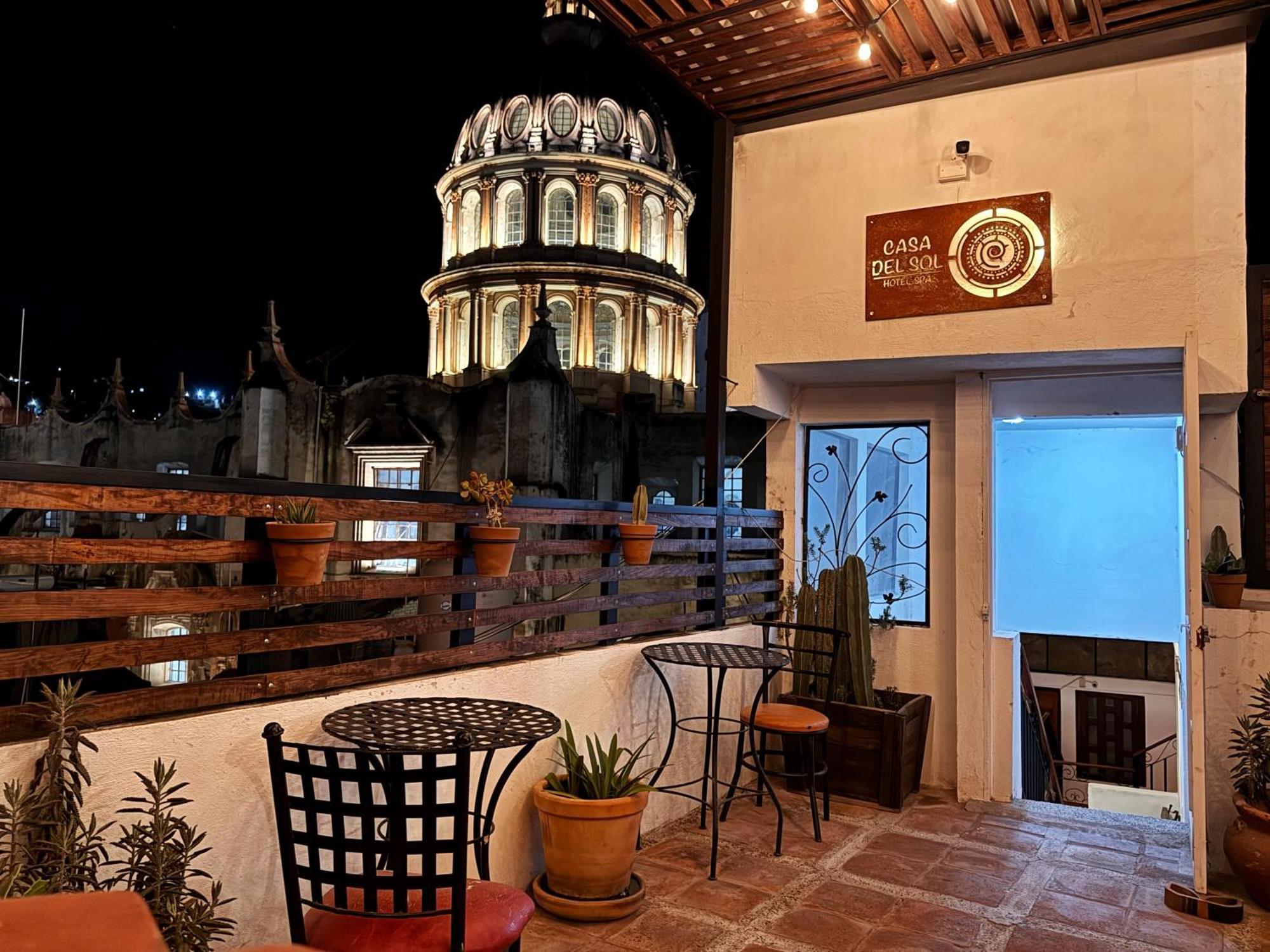 Hotel Spa Casa Del Sol Гуанахуато Экстерьер фото